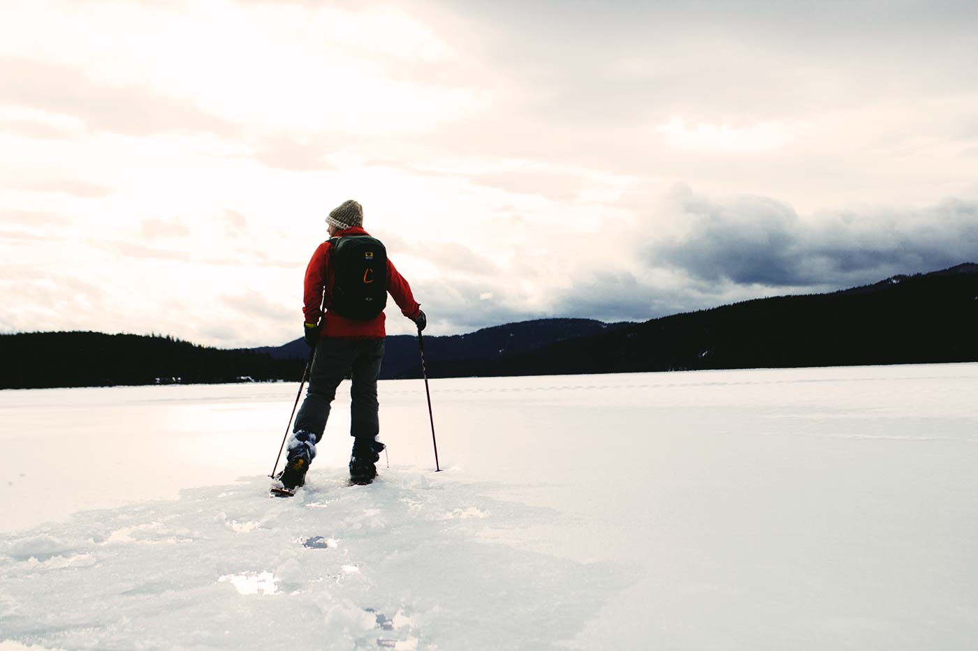 Snowshoeing to Nowhere